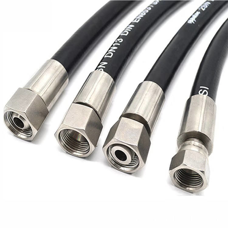 SAE 100 R12 Spiral Hydraulic Hose High Pressure For Petroleum Based Hydraulic Oils