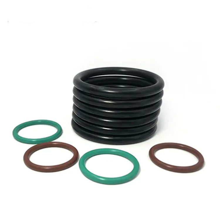 Nitrile Buna O Ring Black Brown AS568 60 70 90 FKM NBR High Pressure Rubber Seal