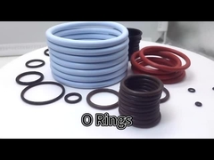 Glanzige NBR O Rings Oliebestendige diameter 1/1.5/1.9/2.4/3.1 Monsternemend Validerbaar